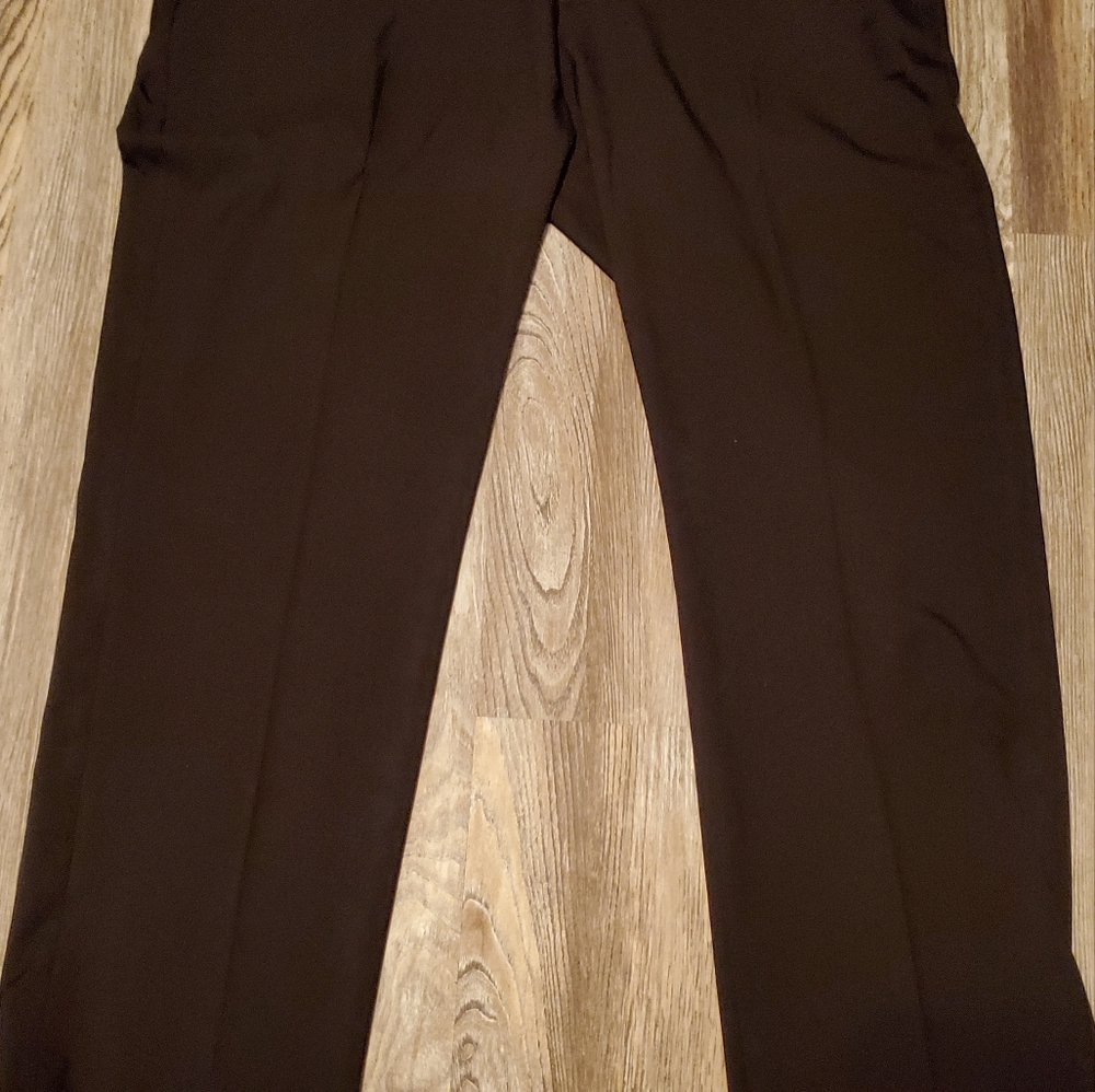 HAGGAR 40x30 Mens Black Slacks